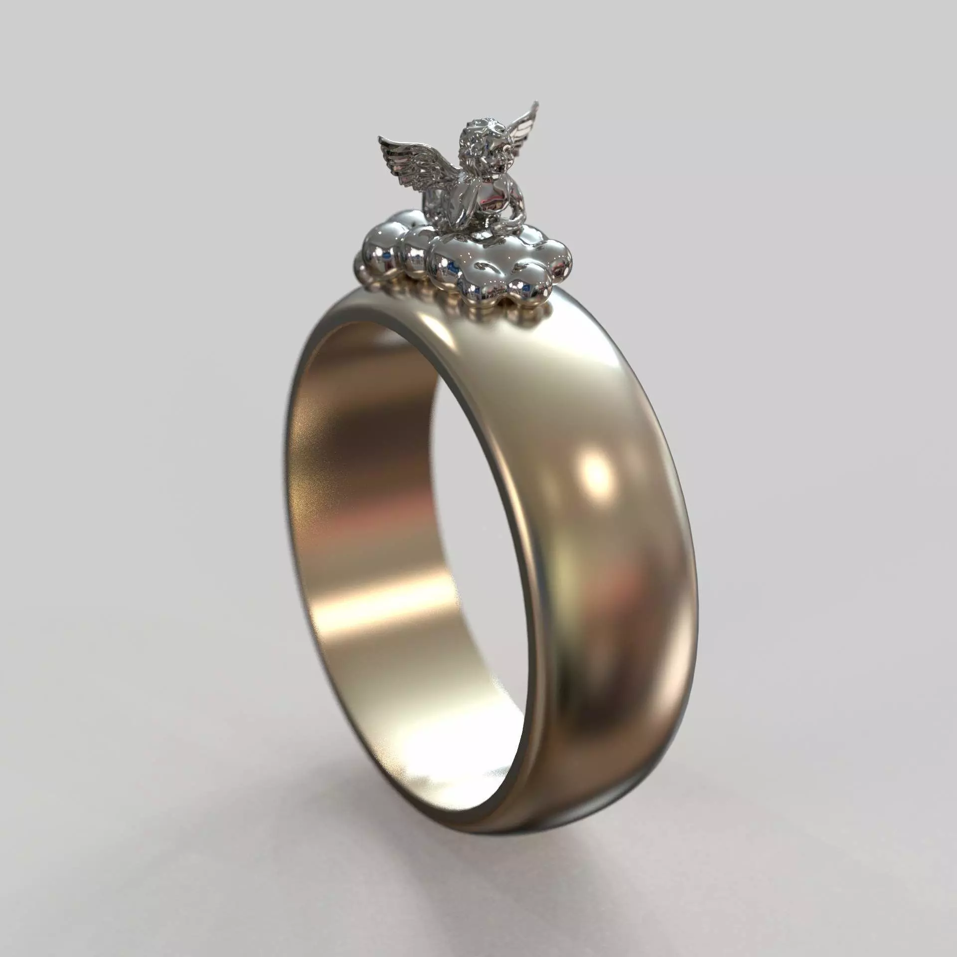 ring obr 324 3D print model_0