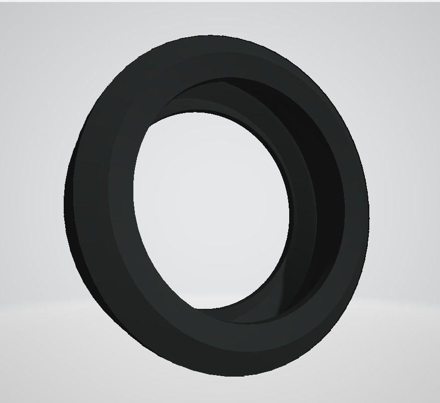 Tire Model Low-poly 3D model_5