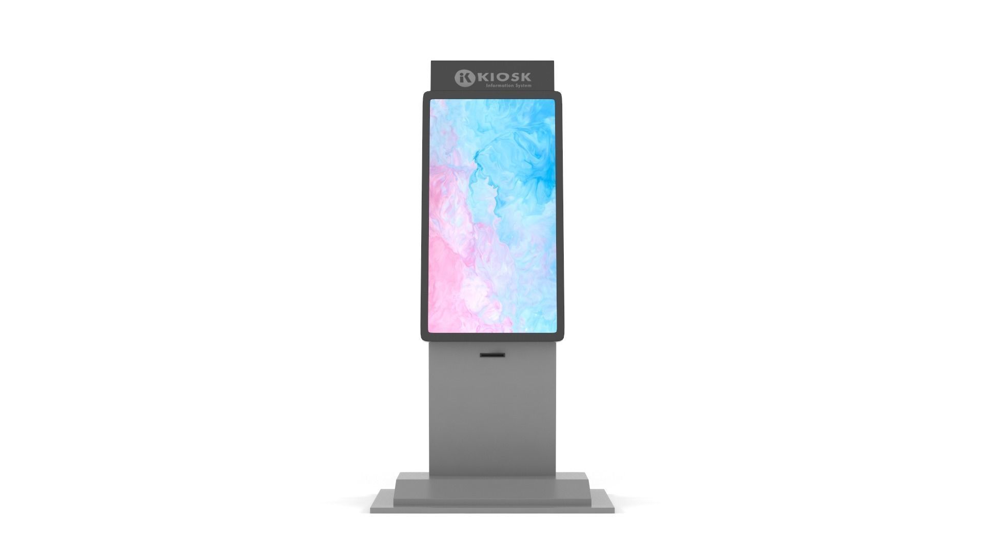 Information Kiosk 3D model_1