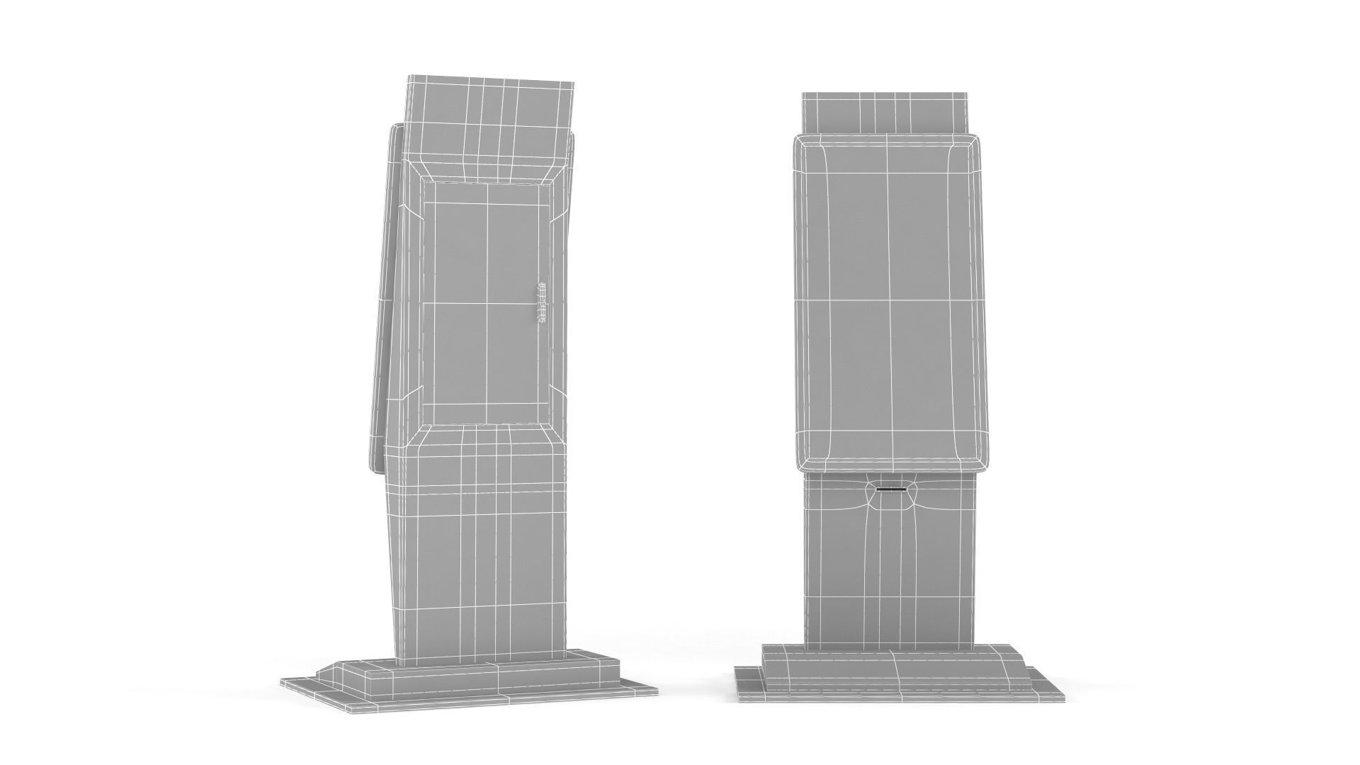 Information Kiosk 3D model_8
