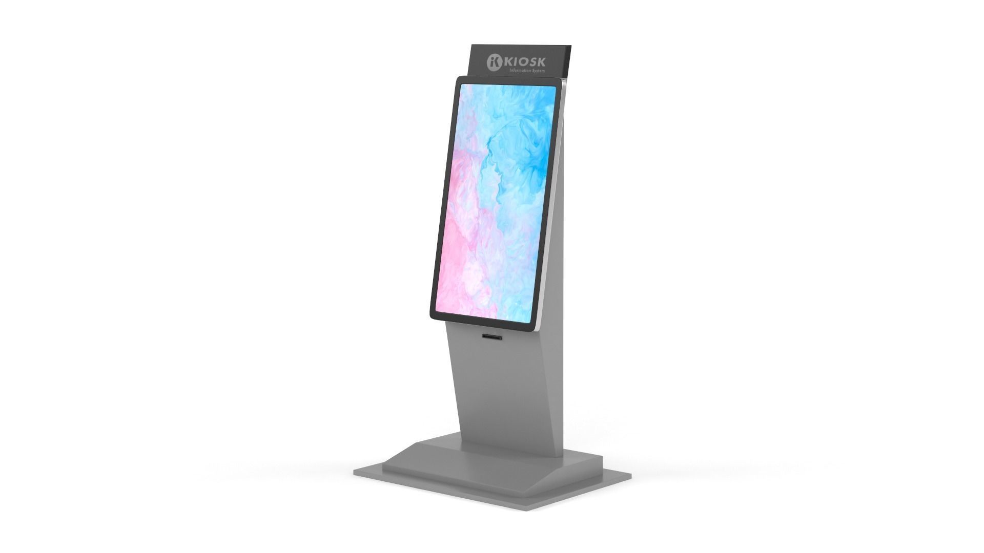 Information Kiosk 3D model_2