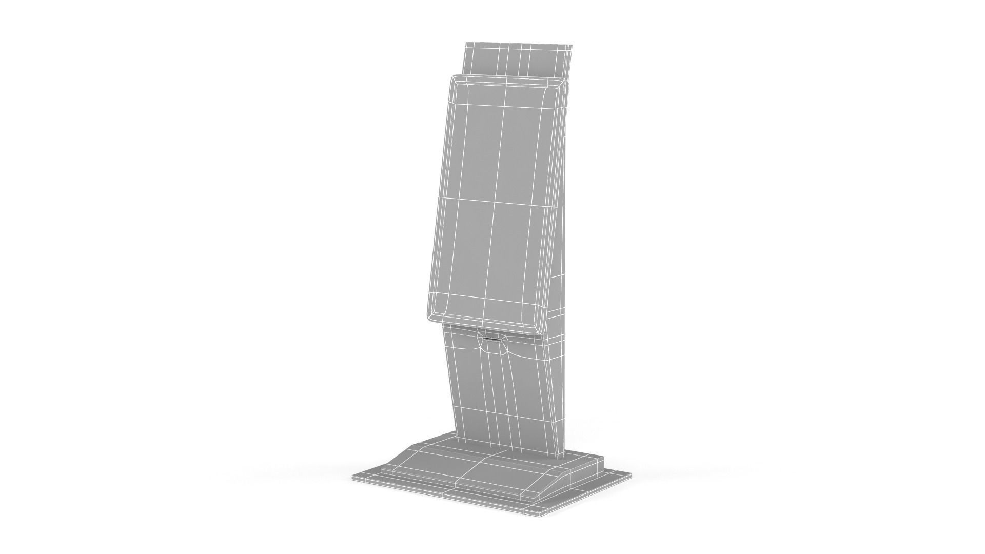 Information Kiosk 3D model_10