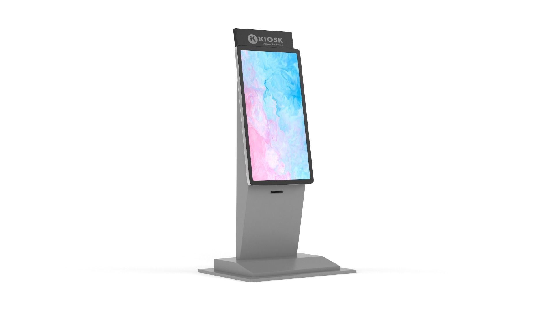 Information Kiosk 3D model_7