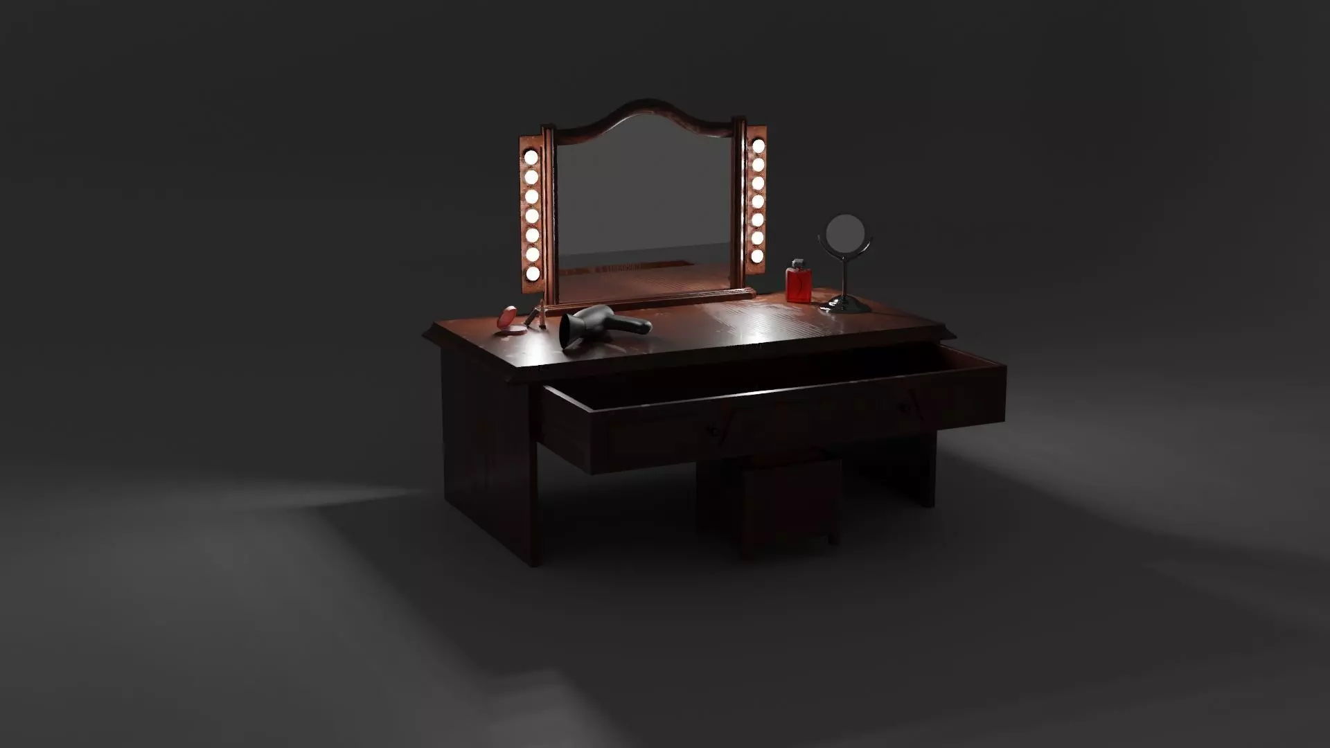 Make-Up Table 3D model_0