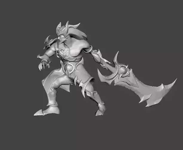 Nightbringer Tryndamere 3D Model