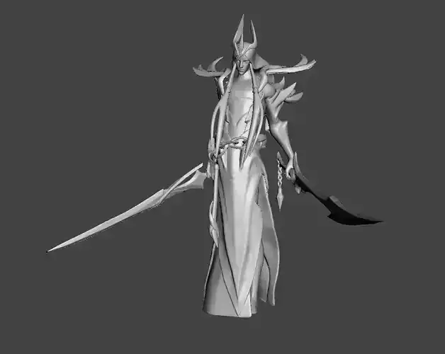 Dawnbringer Yone 3D Model