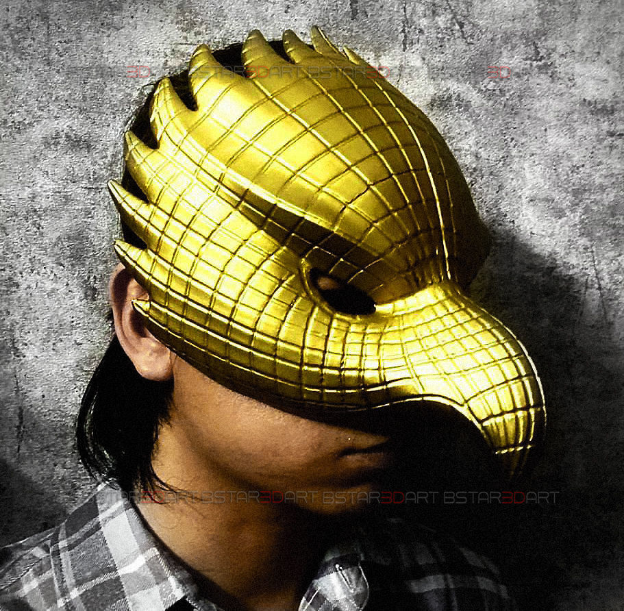 Squid Game Mask - Vip Eagle Mask Cosplay 3D print model_7