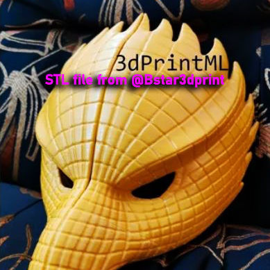 Squid Game Mask - Vip Eagle Mask Cosplay 3D print model_9
