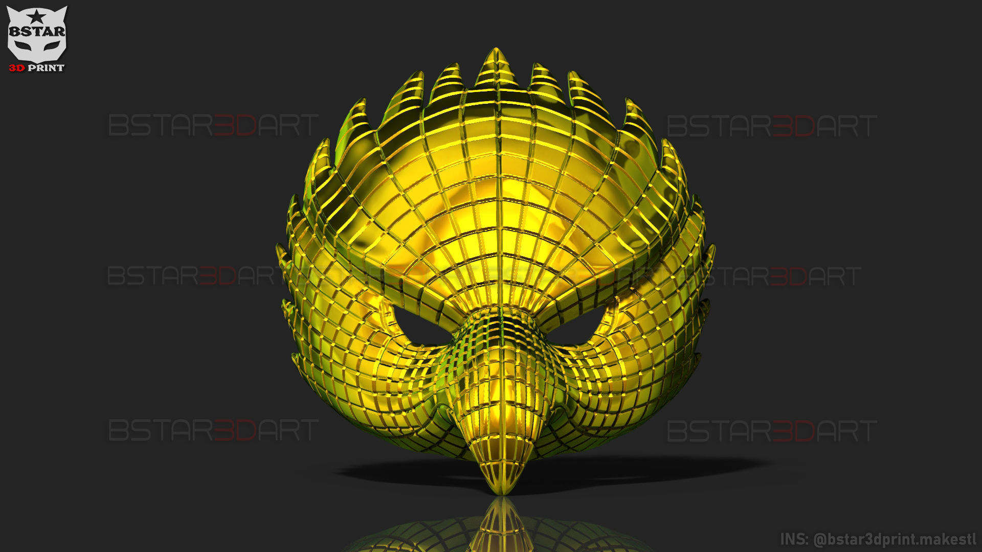 Squid Game Mask - Vip Eagle Mask Cosplay 3D print model_26