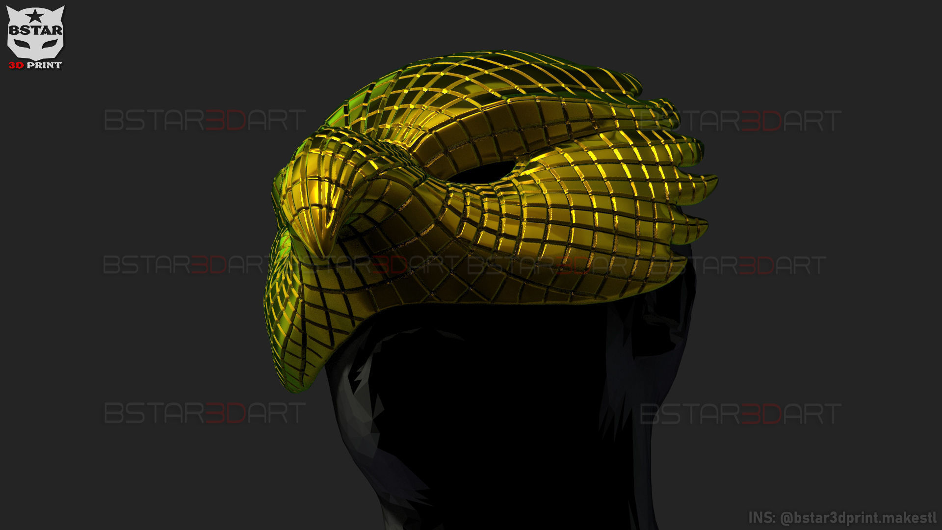 Squid Game Mask - Vip Eagle Mask Cosplay 3D print model_25