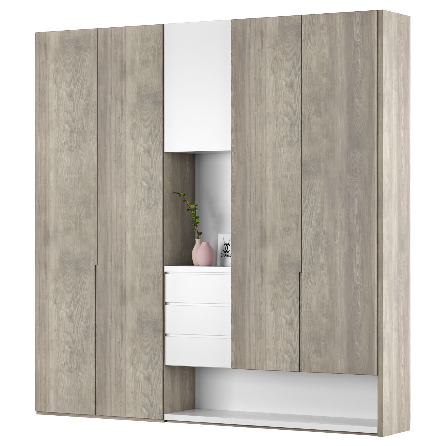 Composition in the hallway 52 Hallway 3D model_1