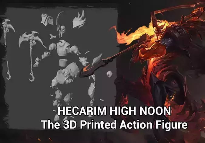 Hecarim Articulated Action Figure