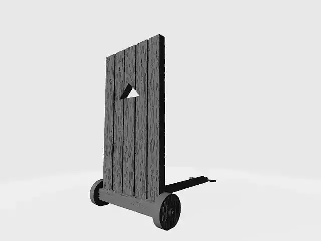 Single medieval siege protection