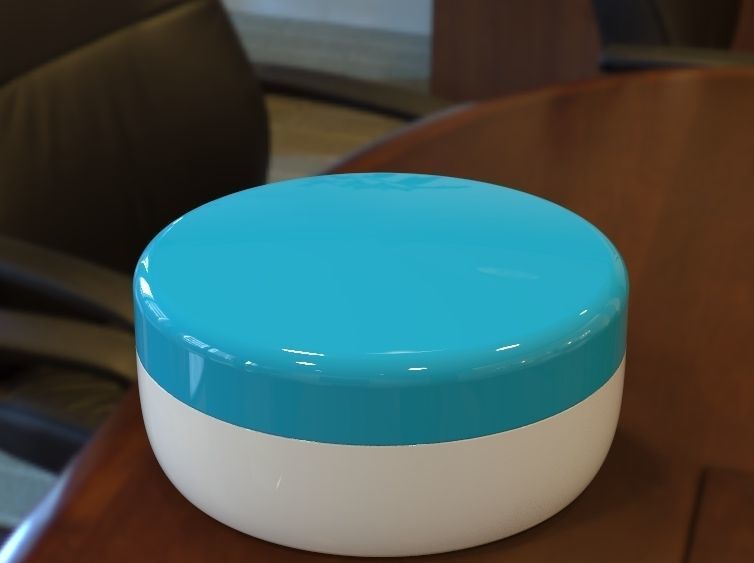 Facial Cream Pot 3D print model_23