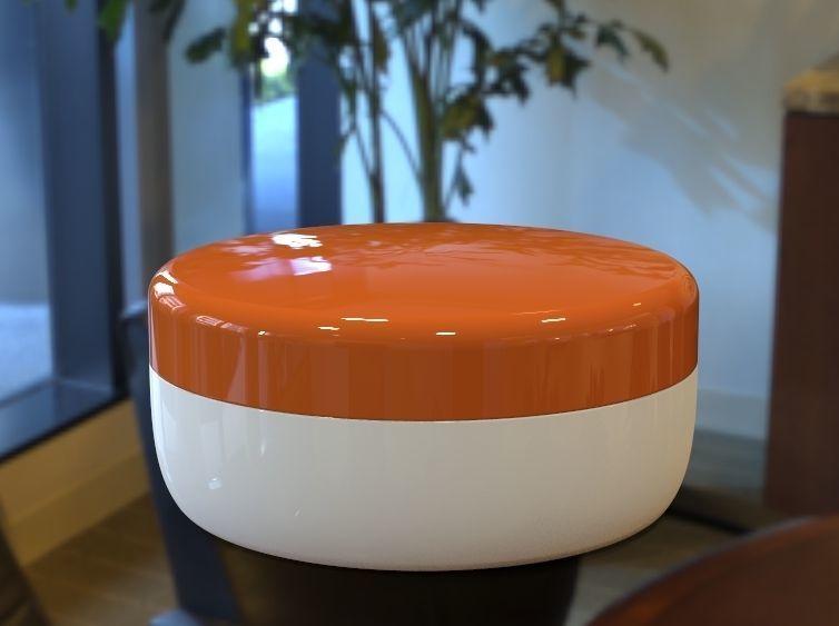 Facial Cream Pot 3D print model_32