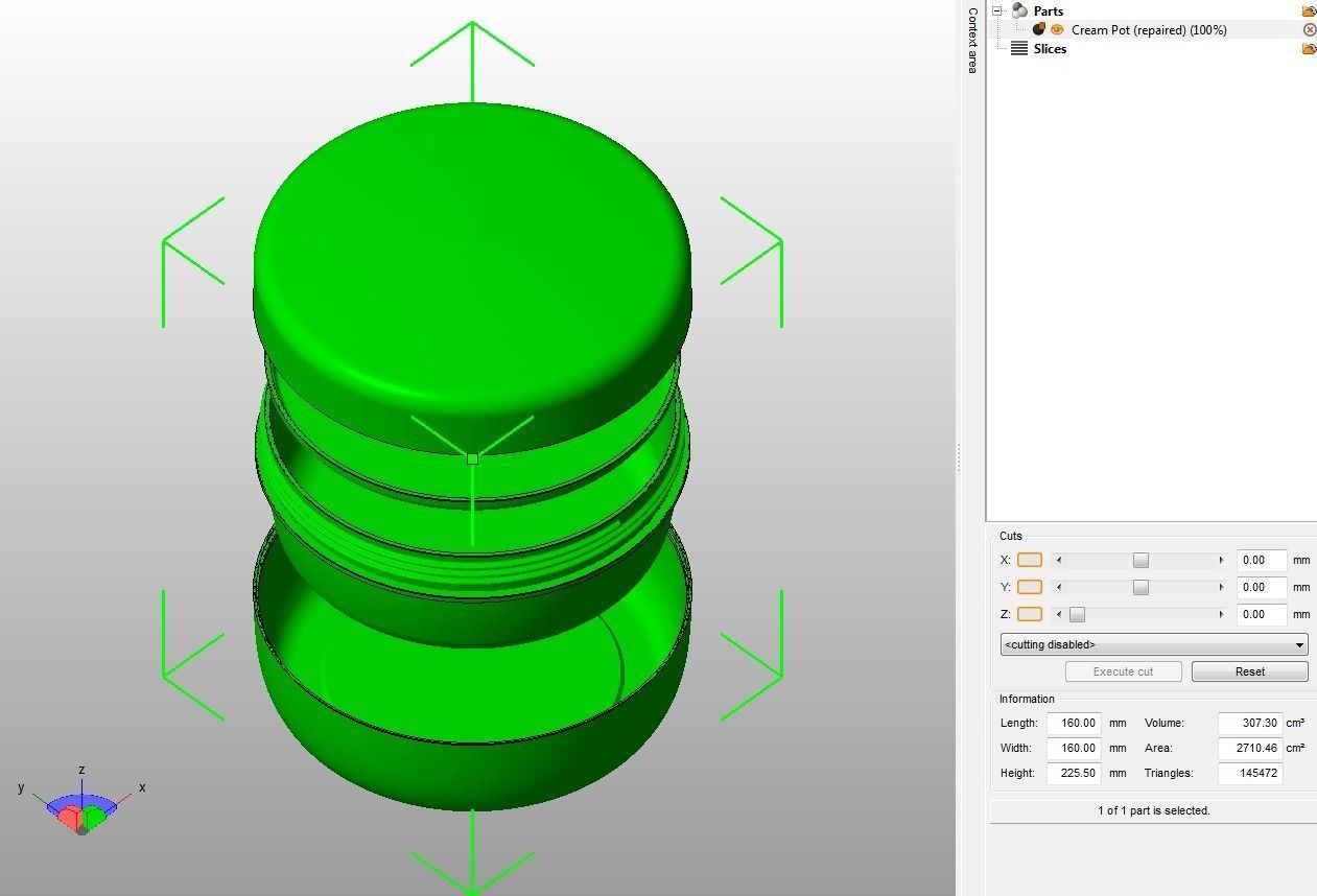 Facial Cream Pot 3D print model_19
