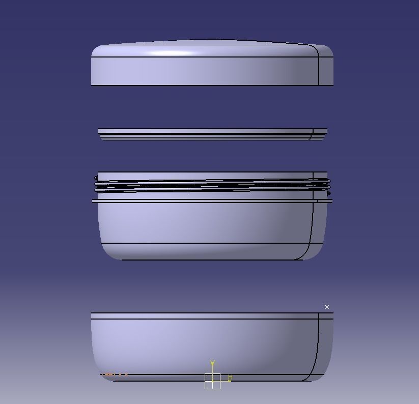 Facial Cream Pot 3D print model_15