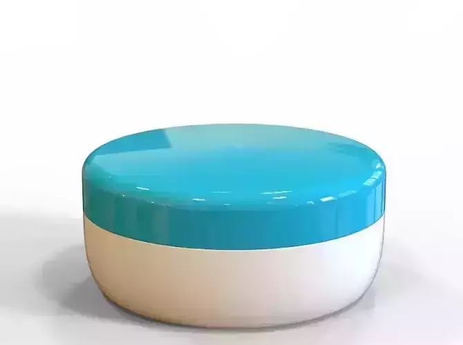 Facial Cream Pot 3D print model