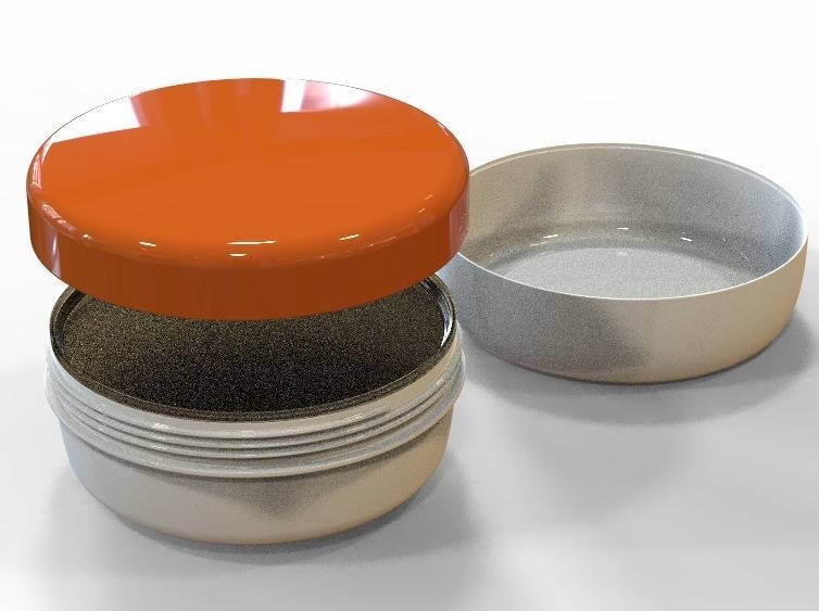 Facial Cream Pot 3D print model_39