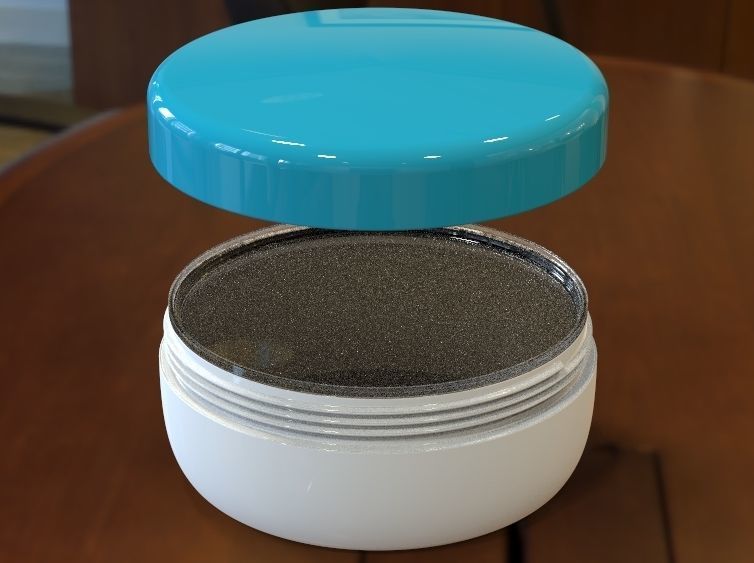 Facial Cream Pot 3D print model_26