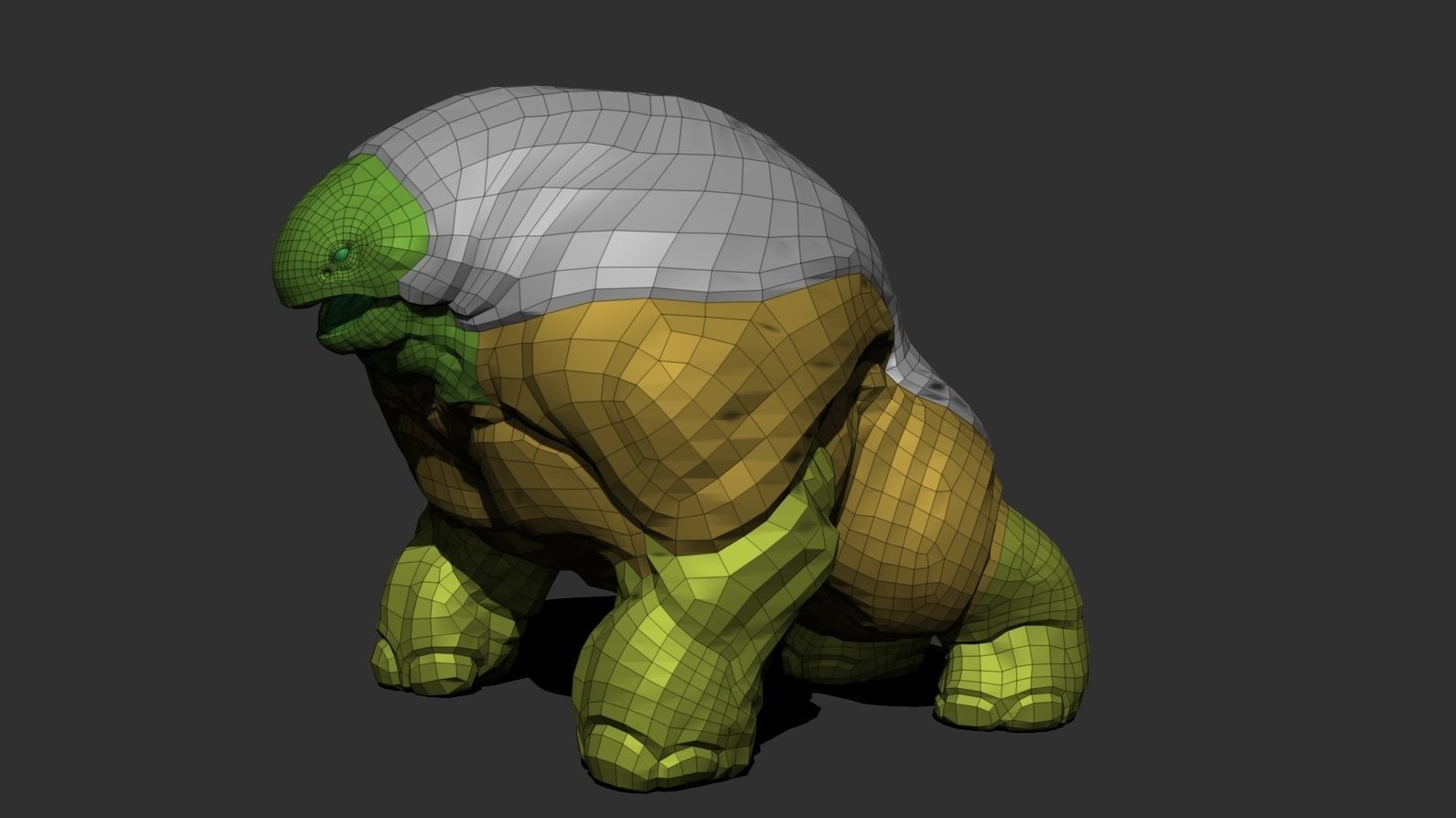 Hipomut 2021 Low-poly 3D model_8