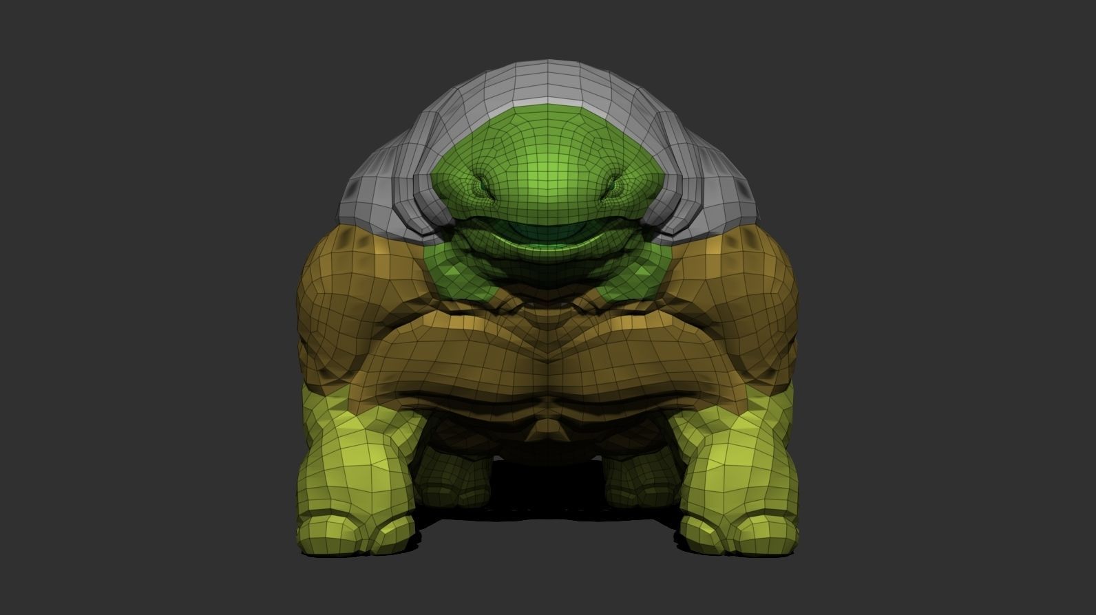 Hipomut 2021 Low-poly 3D model_10