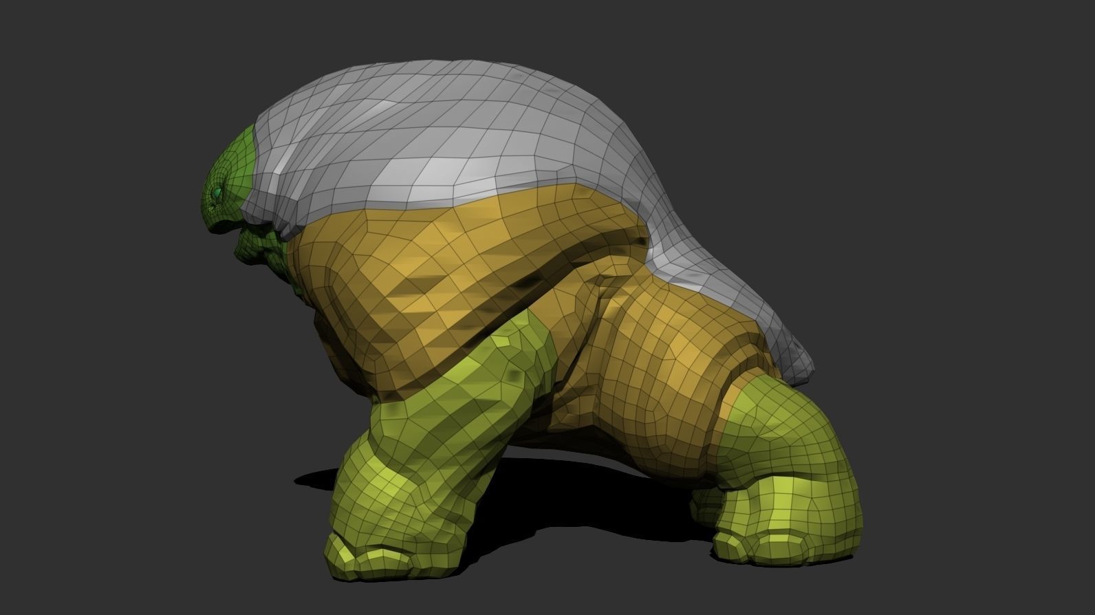 Hipomut 2021 Low-poly 3D model_9