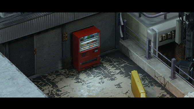 Cyberpunk Street 3D model 3
