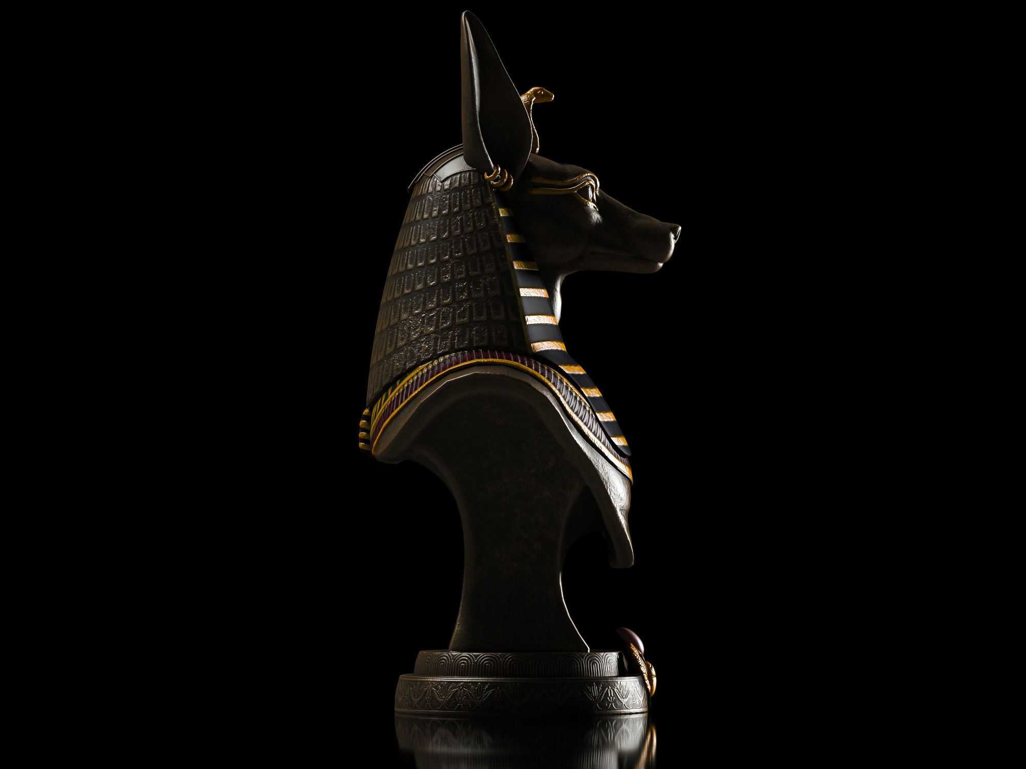 Anubis  3D model_4