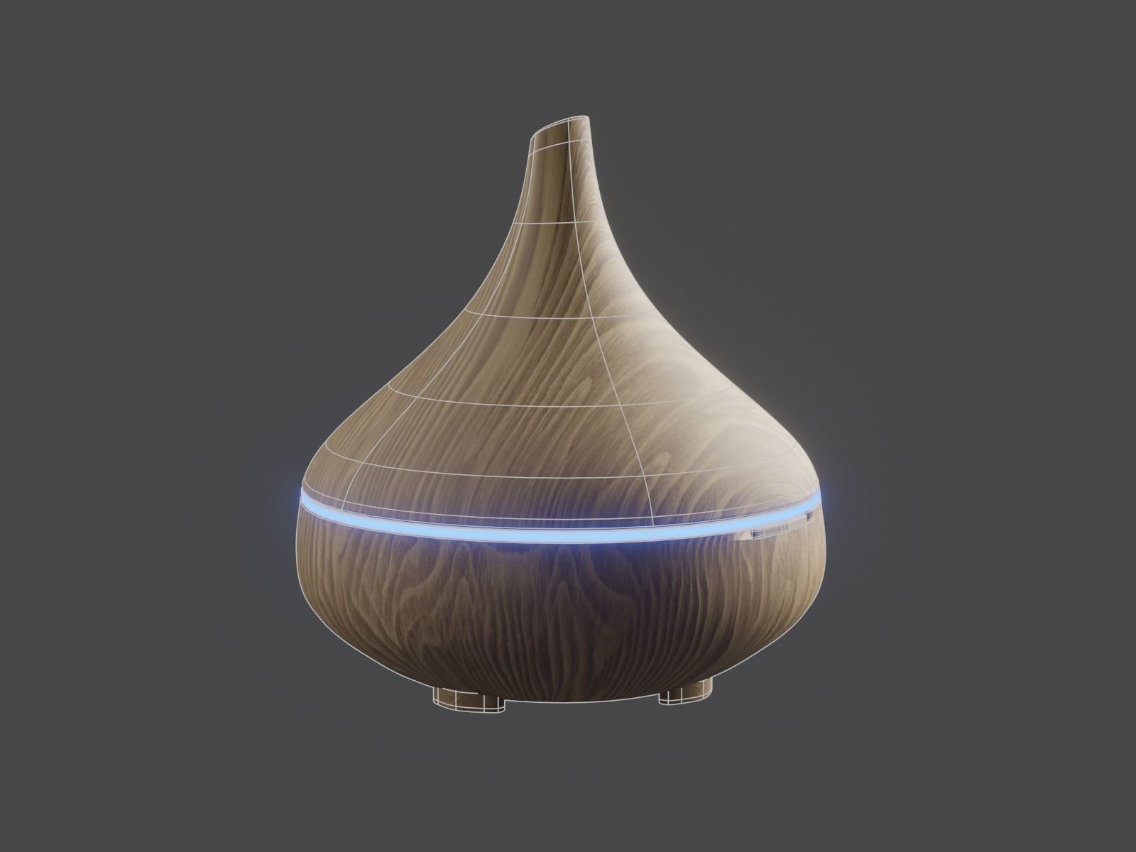 LowPoly Humidifier - Simple Modern Low-poly 3D model_3