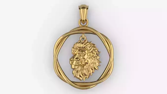 Lion Pendant