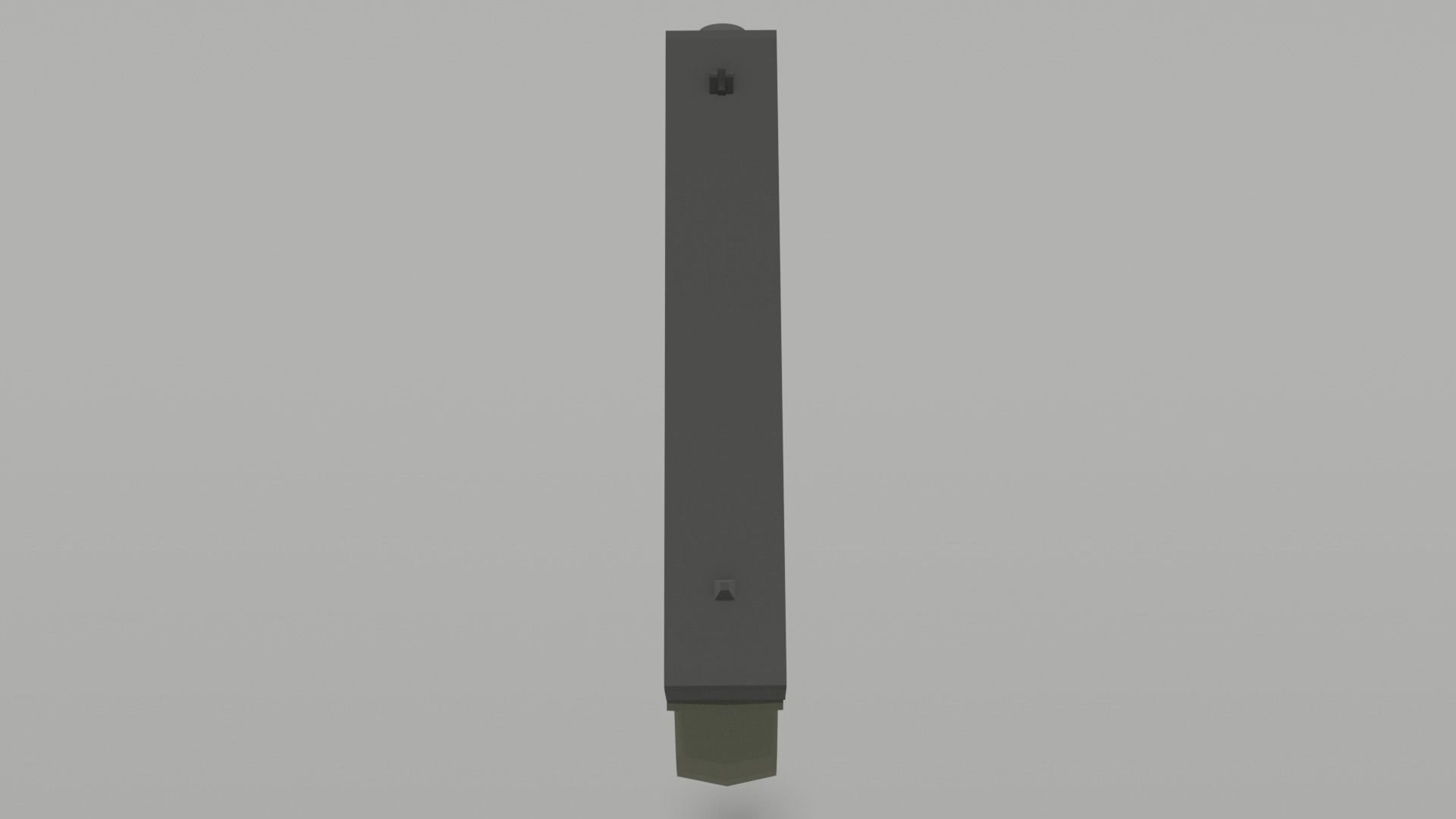 Low-polu glock PBR Game ready Free low-poly 3D model_4