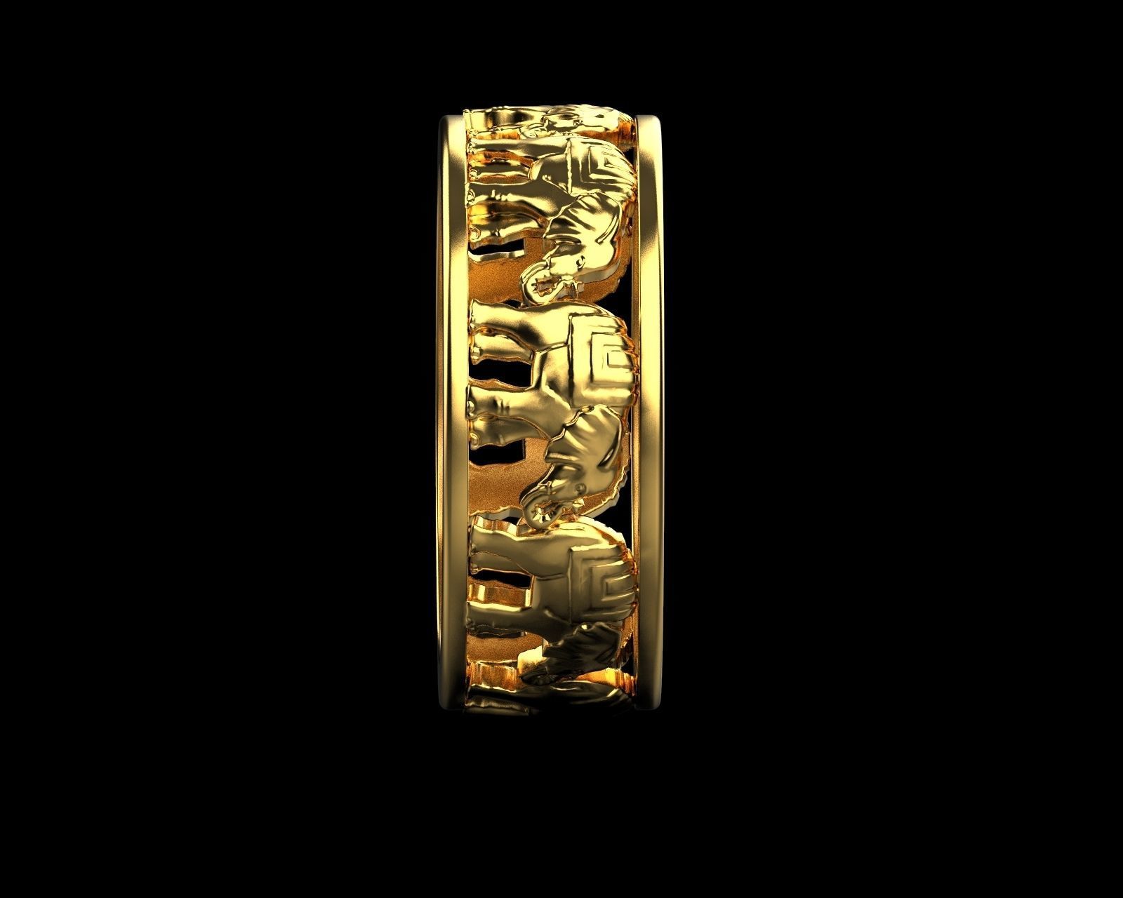 Elephant ring 123 3D model_6