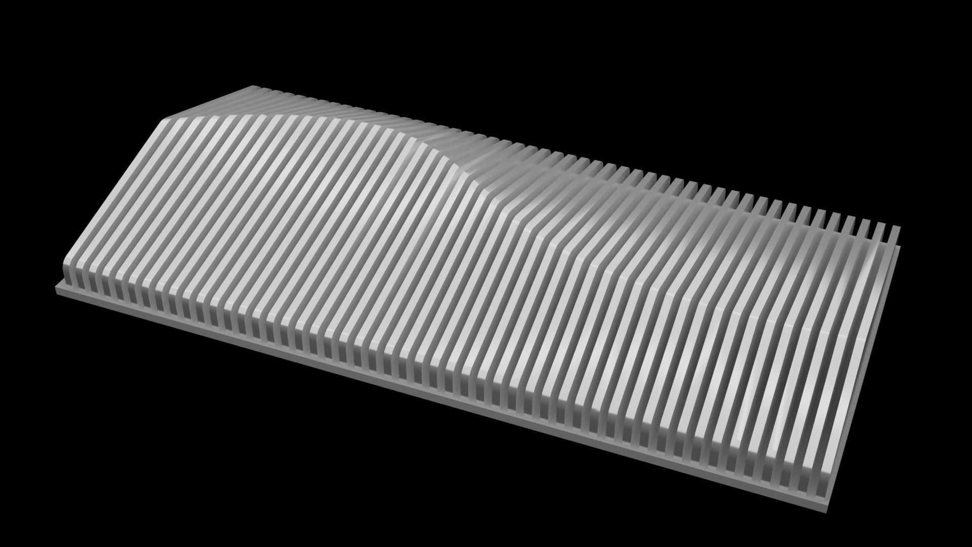 Parametric panel 3D model_1