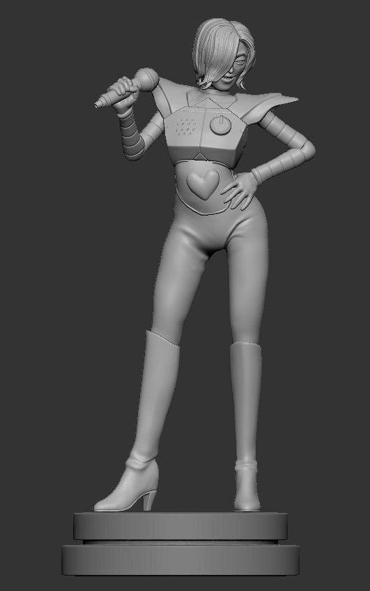Mettaton EX Undertale Character 3D print model_10