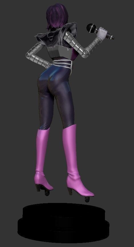 Mettaton EX Undertale Character 3D print model_8