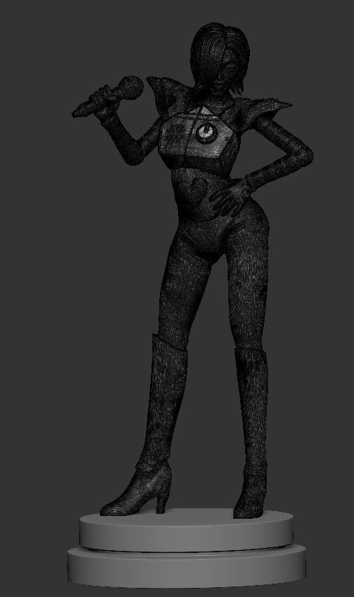 Mettaton EX Undertale Character 3D print model_14