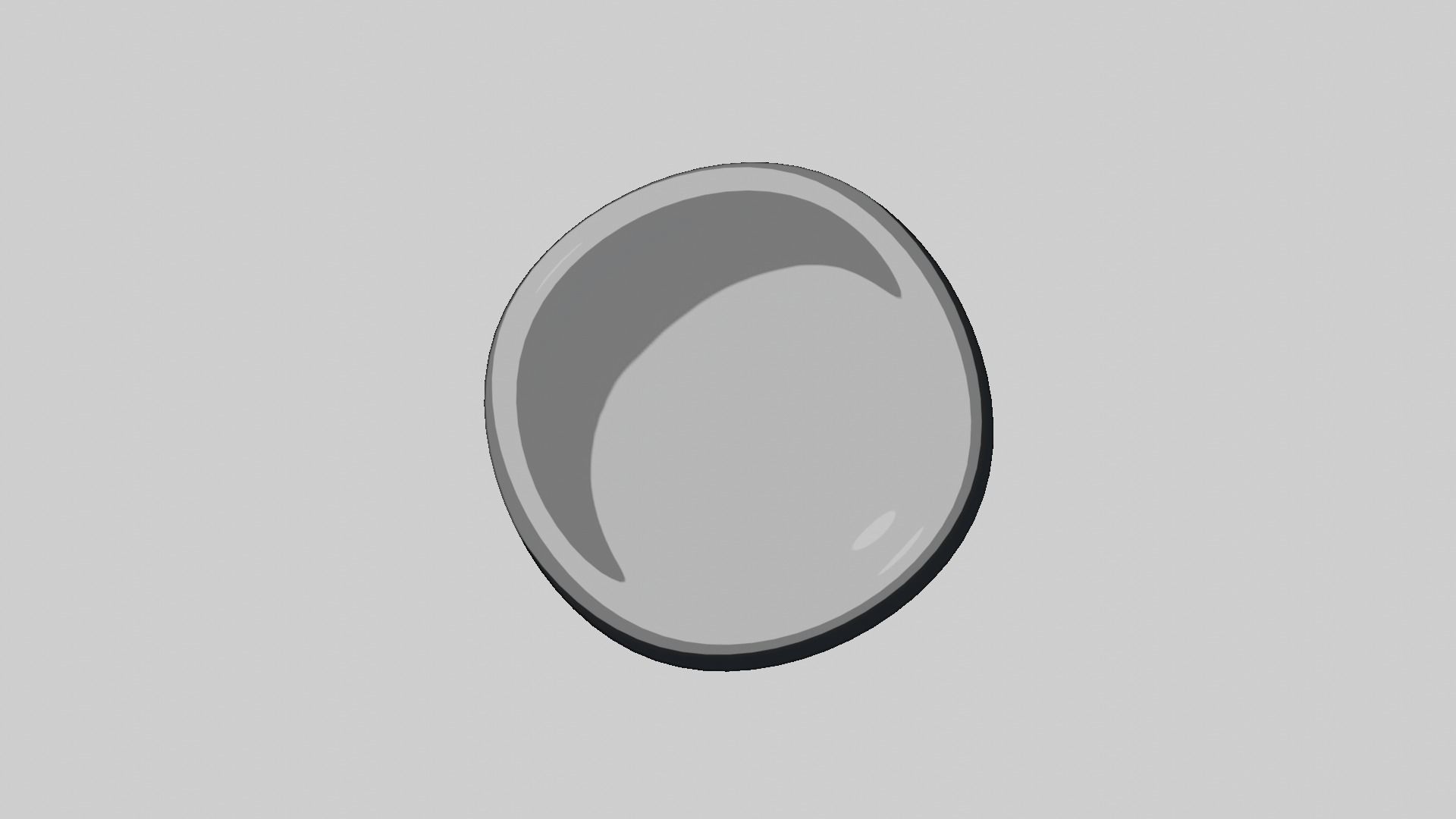 Modern rounded crockery vases Base Collection Low-poly 3D model_82