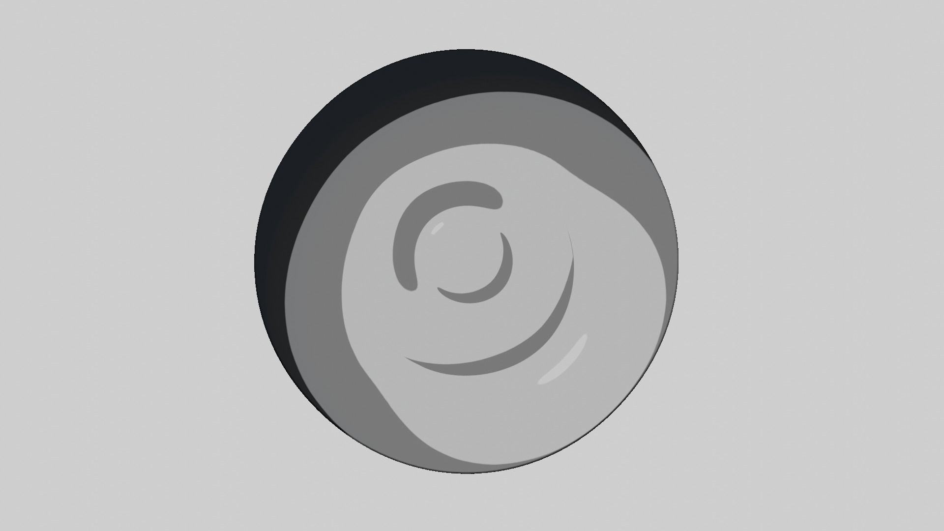 Modern rounded crockery vases Base Collection Low-poly 3D model_110