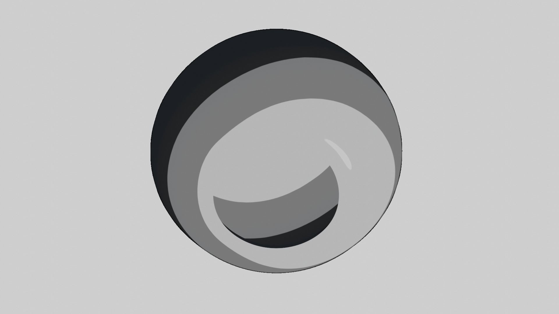 Modern rounded crockery vases Base Collection Low-poly 3D model_109