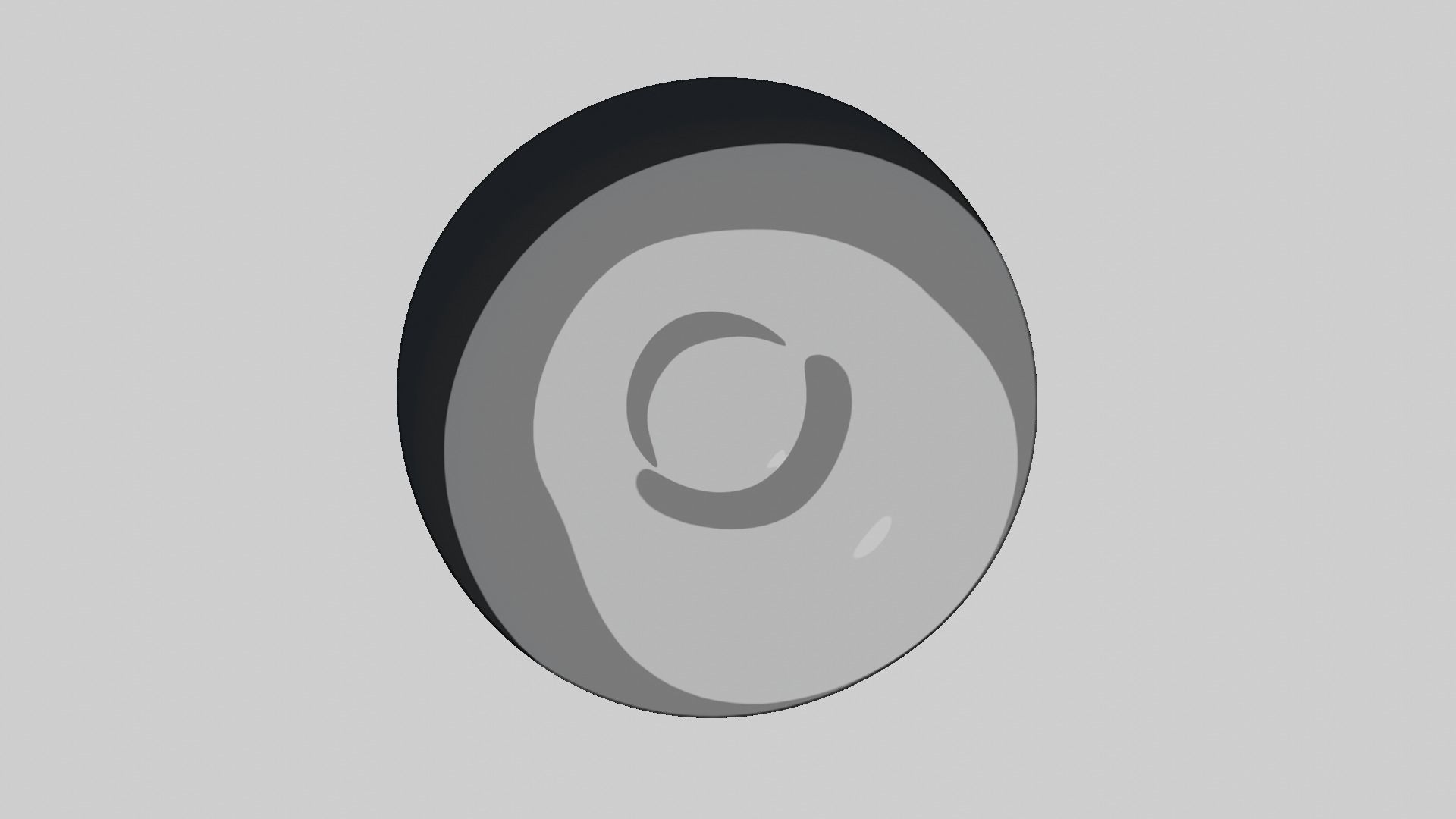 Modern rounded crockery vases Base Collection Low-poly 3D model_100