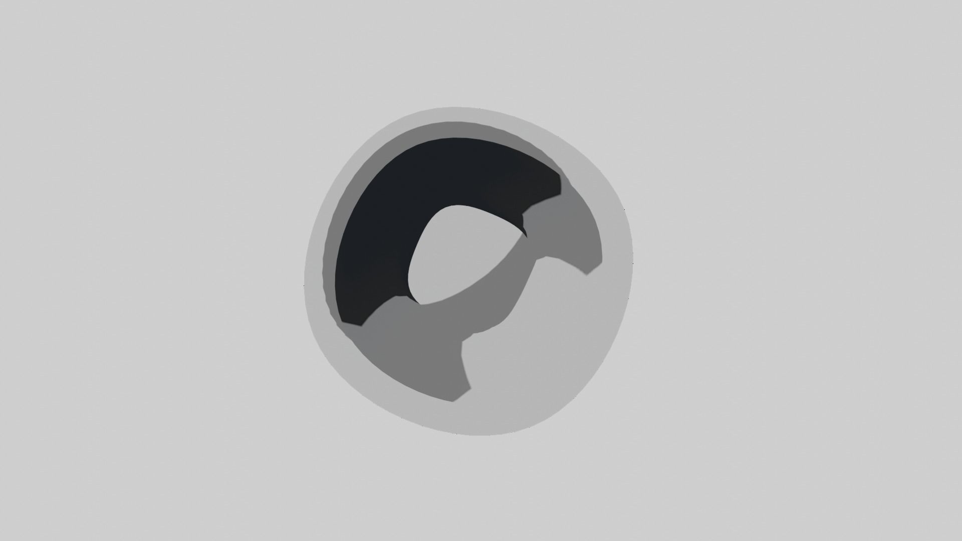 Modern rounded crockery vases Base Collection Low-poly 3D model_89