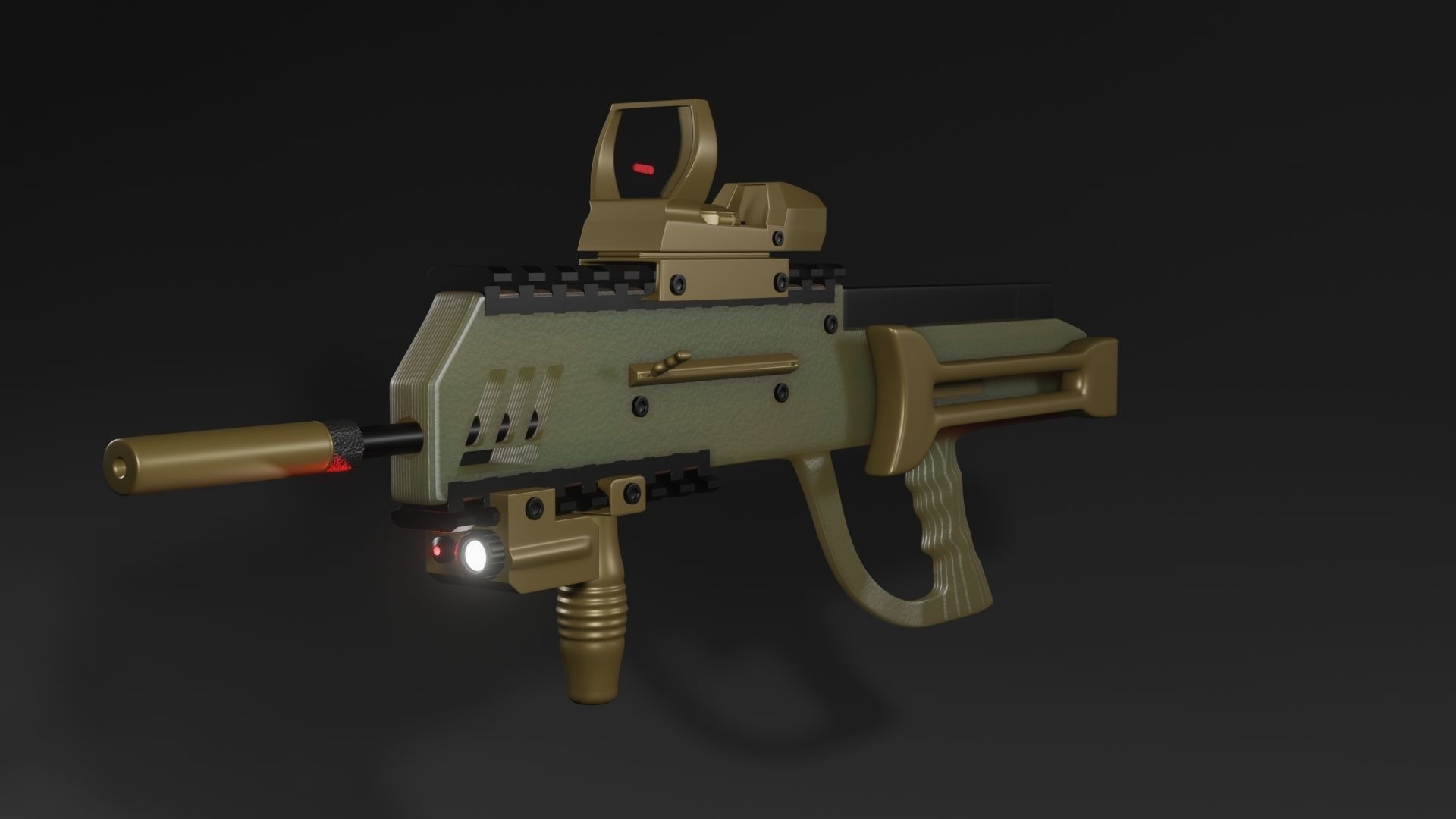 FTS 2 gun 3D model_5
