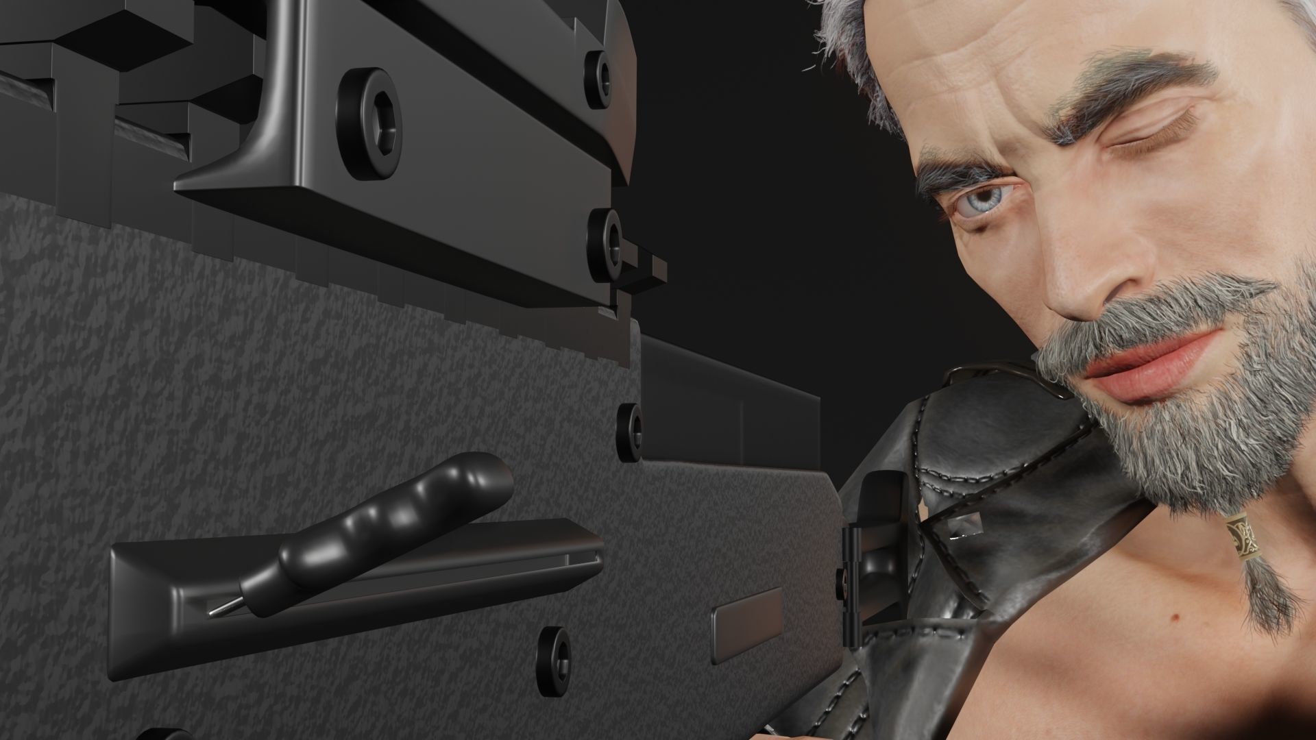 FTS 2 gun 3D model_2