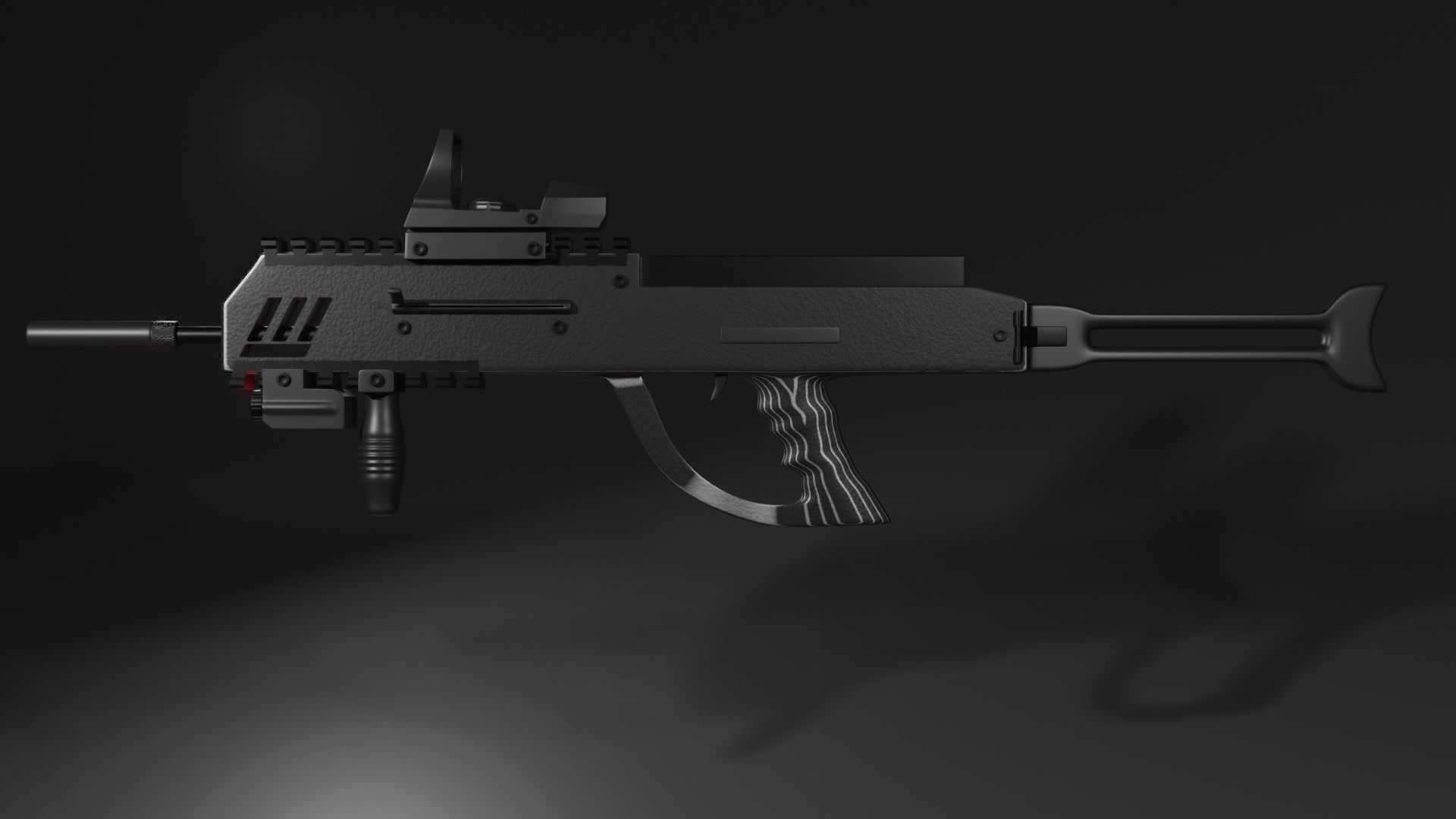 FTS 2 gun 3D model_6