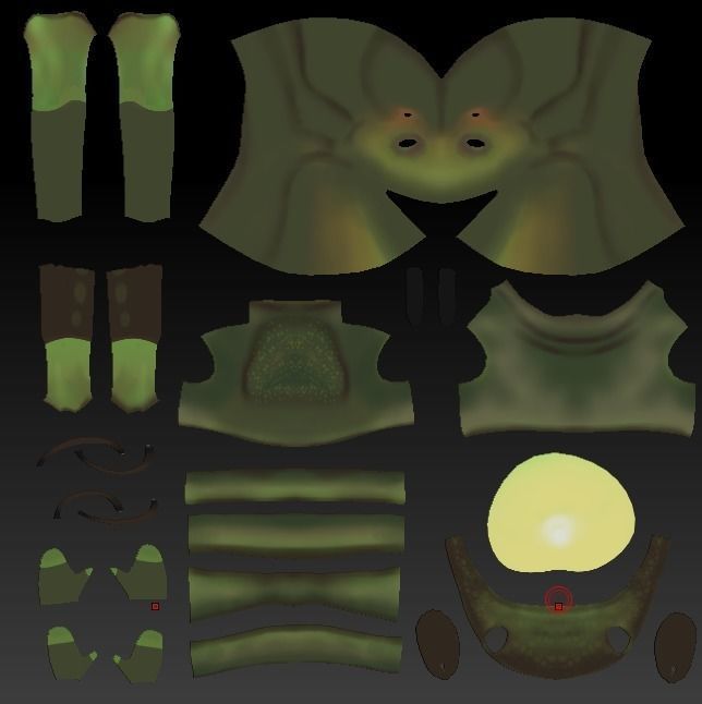 FIREFLY  animated Low-poly 3D model_7