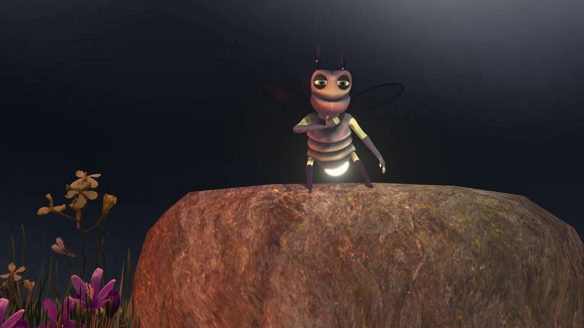 FIREFLY  animated Low-poly 3D model_13