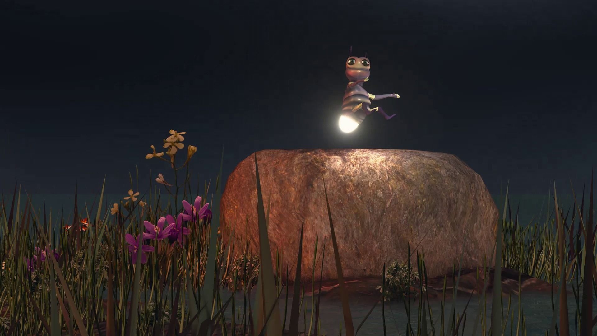 FIREFLY  animated Low-poly 3D model_12