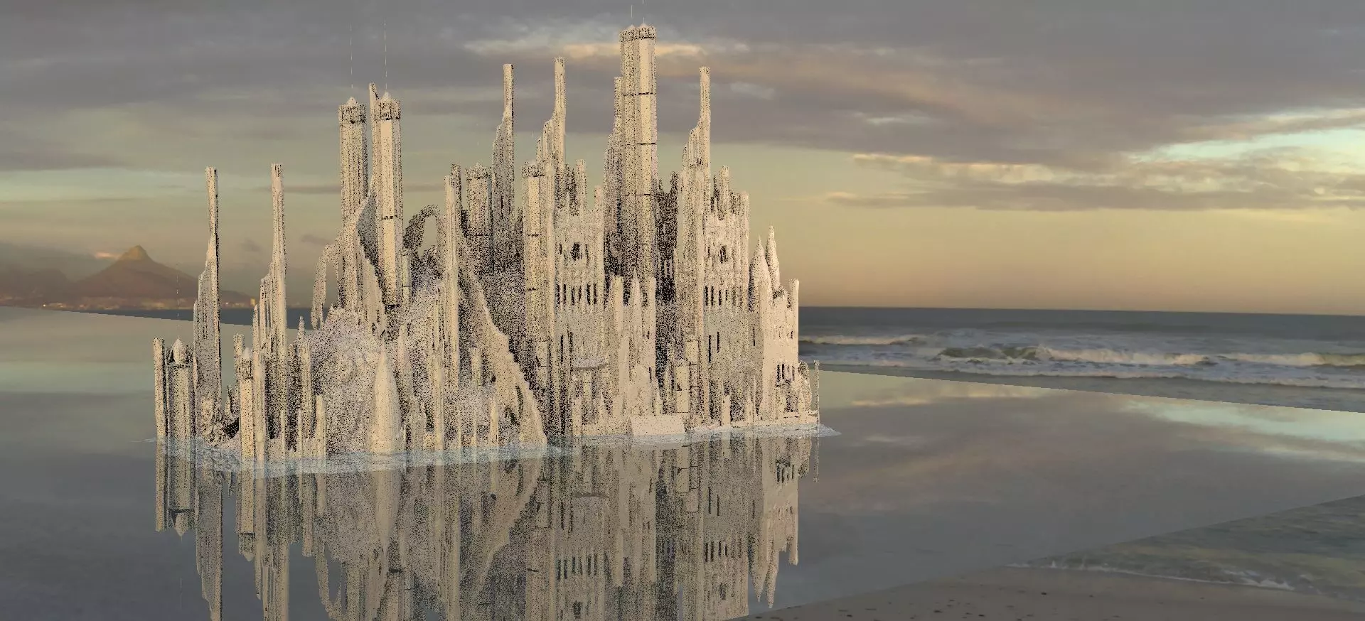 Ancient Gods Temple  3D 3D model_0