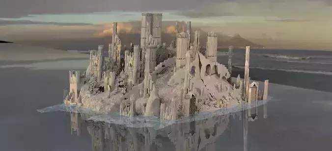  Temple of Archons architecture 2 3D